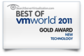 VMworld2011 NewTechnorogy GOLD AWARD受賞