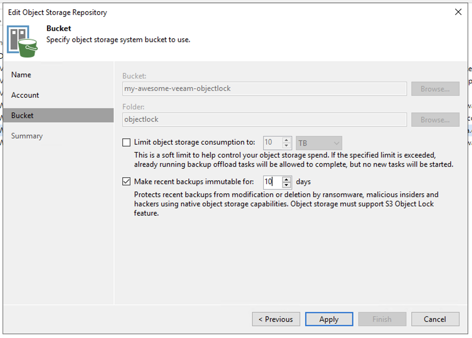 WasabiがHot Cloud Storage with Object Lockをリリース、Veeamでバックアップの不変性
