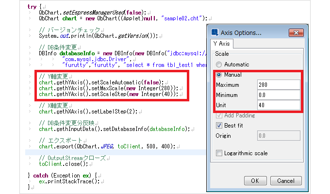 GUIツールとプログラムで設定が可能