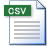 テキスト（CSV）ファイル
