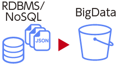 RDBMS/NoSQLからBigData