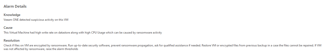 Possible Ransomware Activity